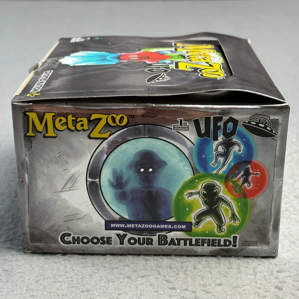 MetaZoo Cryptid Nation UFO 1st Edition Booster Box 36 Packs TCG 2022 Open Box